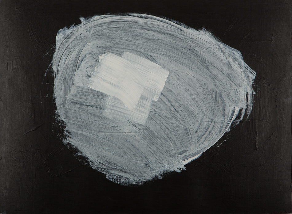 Bild, o.T., 2018, 34x45 cm, Acryl auf Papier